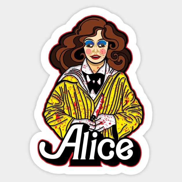 Alice Sticker by Daletheskater